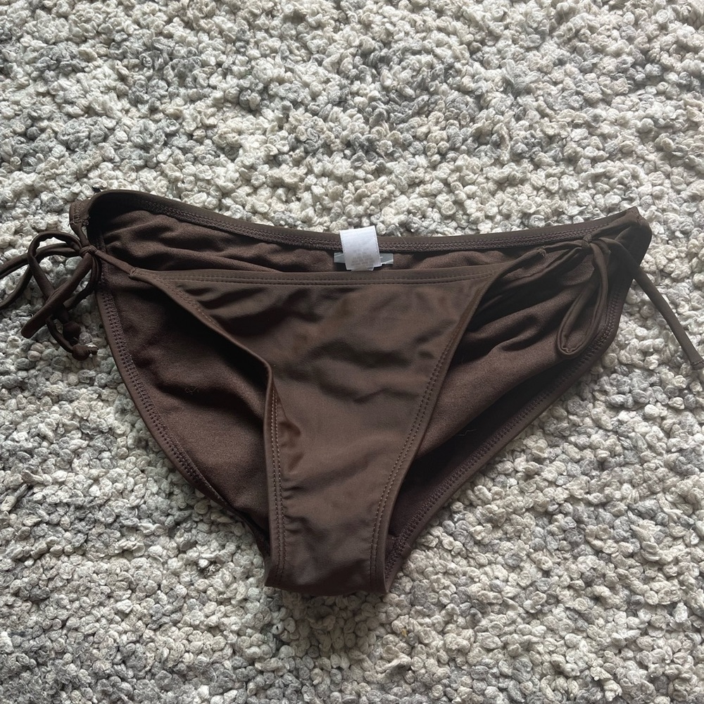 Brown bathing suit bottoms